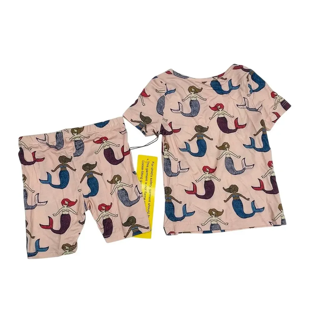 NWT Pink Chicken 18/24M PJ Set in Mystical Mermaids